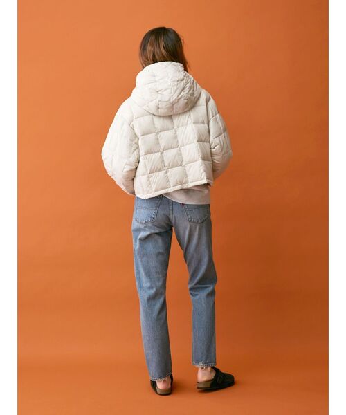 TAION(タイオン)の「【UNISEX/ユニセックス】TAION別注 キルティングフードブルゾン(ブルゾン・メンズ・ブラック/グレー・SMALL/MEDIUM/LARGE)」の6枚目の写真