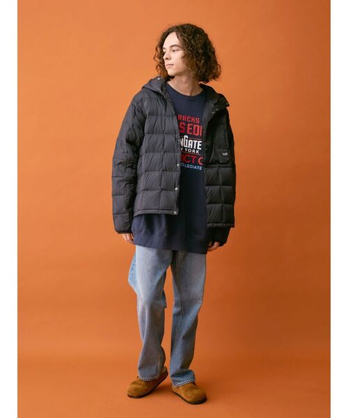 TAION(タイオン)の「【UNISEX/ユニセックス】TAION別注 キルティングフードブルゾン(ブルゾン・メンズ・ブラック/グレー・SMALL/MEDIUM/LARGE)」の9枚目の写真