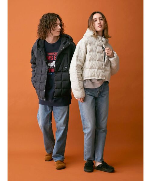 TAION(タイオン)の「【UNISEX/ユニセックス】TAION別注 キルティングフードブルゾン(ブルゾン・メンズ・ブラック/グレー・SMALL/MEDIUM/LARGE)」の12枚目の写真