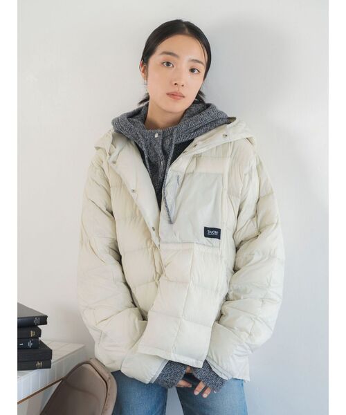 TAION(タイオン)の「【UNISEX/ユニセックス】TAION別注 キルティングフードブルゾン(ブルゾン・メンズ・ブラック/グレー・SMALL/MEDIUM/LARGE)」の14枚目の写真