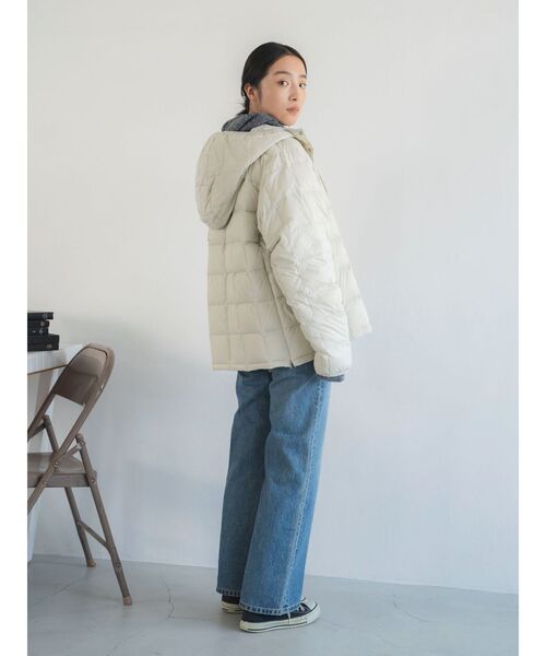 TAION(タイオン)の「【UNISEX/ユニセックス】TAION別注 キルティングフードブルゾン(ブルゾン・メンズ・ブラック/グレー・SMALL/MEDIUM/LARGE)」の21枚目の写真