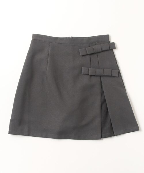 ASTORIA ODIER（アストリアオディール）の「リボンディテールチュール使いスカパン（その他パンツ・レディース・ブラック/チャコールグレー・SMALL/MEDIUM）」の22枚目の写真