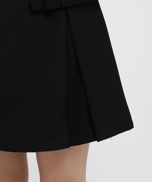 ASTORIA ODIER（アストリアオディール）の「リボンディテールチュール使いスカパン（その他パンツ・レディース・ブラック/チャコールグレー・SMALL/MEDIUM）」の18枚目の写真