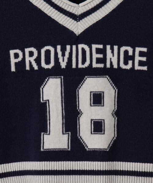 WEGO（ウィゴー）の「WEGO/ナンバリングコンパクトニット（ニット/セーター・レディース・ホワイト/ネイビー・FREE）」の17枚目の写真