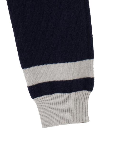 WEGO（ウィゴー）の「WEGO/ナンバリングコンパクトニット（ニット/セーター・レディース・ホワイト/ネイビー・FREE）」の18枚目の写真