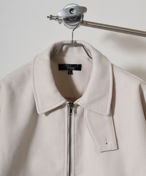 セール】wool-like harrington jacket / ウールライク ハリントン