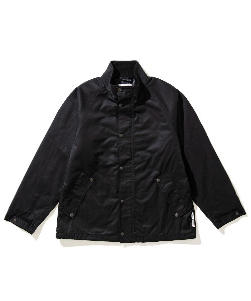 UNFRM OUTDOOR STANDARD(ユニフォームアウトドアスタンダード)の「UNFRM OUTDOOR STANDARD VENTILE GABA STAND COLLAR PADDED BLOUSON(ユニフォームアウトドアスタンダード ベンタイル ギャバ スタンドカラーパデッドブルゾン)(ブルゾン・メンズ・ブラック・X-LARGE/LARGE/MEDIUM)」の1枚目の写真