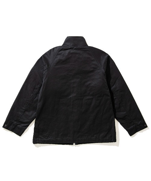 UNFRM OUTDOOR STANDARD(ユニフォームアウトドアスタンダード)の「UNFRM OUTDOOR STANDARD VENTILE GABA STAND COLLAR PADDED BLOUSON(ユニフォームアウトドアスタンダード ベンタイル ギャバ スタンドカラーパデッドブルゾン)(ブルゾン・メンズ・ブラック・X-LARGE/LARGE/MEDIUM)」の2枚目の写真