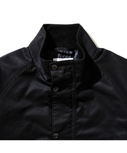 UNFRM OUTDOOR STANDARD(ユニフォームアウトドアスタンダード)の「UNFRM OUTDOOR STANDARD VENTILE GABA STAND COLLAR PADDED BLOUSON(ユニフォームアウトドアスタンダード ベンタイル ギャバ スタンドカラーパデッドブルゾン)(ブルゾン・メンズ・ブラック・X-LARGE/LARGE/MEDIUM)」の3枚目の写真