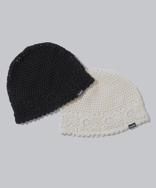 セール】CROCHET BEANIE（ニットキャップ/ビーニー）｜X-girl