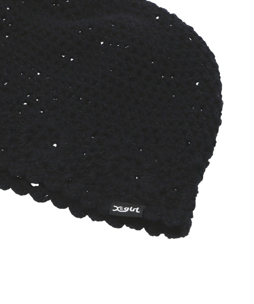 セール】CROCHET BEANIE（ニットキャップ/ビーニー）｜X-girl