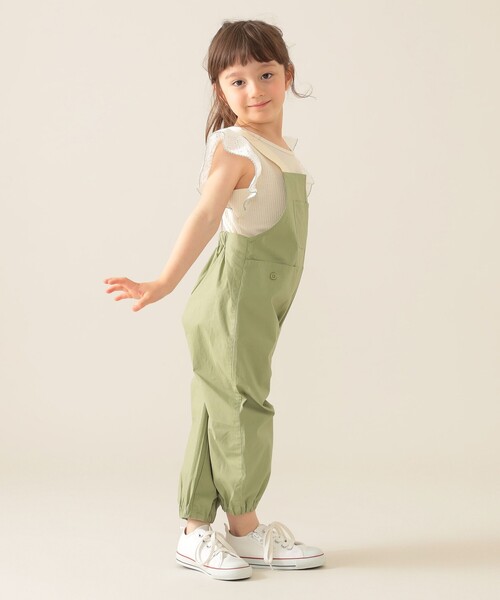 BEAMS mini(ビームスミニ)の「ポケット キャンプ サロペット 2025SS(90~150cm)(サロペット/オーバーオール・キッズ・ネイビー/オリーブ/パープル系その他6・100/90/130/120/150/140/110)」の19枚目の写真