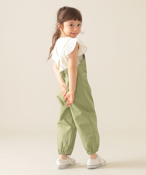 BEAMS mini(ビームスミニ)の「ポケット キャンプ サロペット 2025SS(90~150cm)(サロペット/オーバーオール・キッズ・ネイビー/オリーブ/パープル系その他6・100/90/130/120/150/140/110)」の18枚目の写真