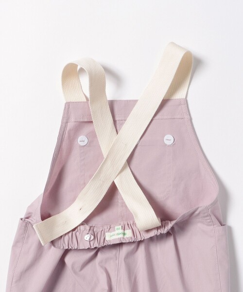 BEAMS mini(ビームスミニ)の「ポケット キャンプ サロペット 2025SS(90~150cm)(サロペット/オーバーオール・キッズ・ネイビー/オリーブ/パープル系その他6・100/90/130/120/150/140/110)」の6枚目の写真