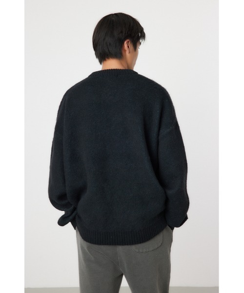 RODEO CROWNS WIDE BOWL（ロデオクラウンズワイドボウル）の「rakugaki JQD ニット（ニット/セーター・メンズ・ブラック/グレー/ネイビー・MEDIUM/LARGE）」の12枚目の写真