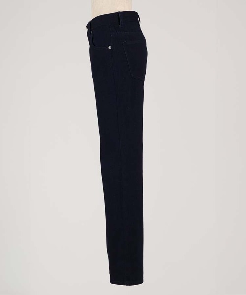 1chaku.（イッチャク）の「ローライズフレアデニムパンツ（デニムパンツ・レディース・ネイビー・マルチサイズ）」の6枚目の写真