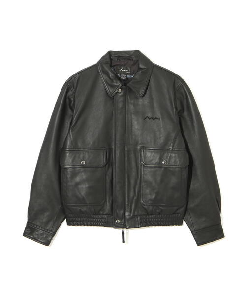 MANASTASH（マナスタッシュ）の「MANASTASH/マナスタッシュ/LEATHER MOTOR BLOUSON/レザーモーターブルゾン（ブルゾン・メンズ・ブラック・M/L/XL）」の15枚目の写真