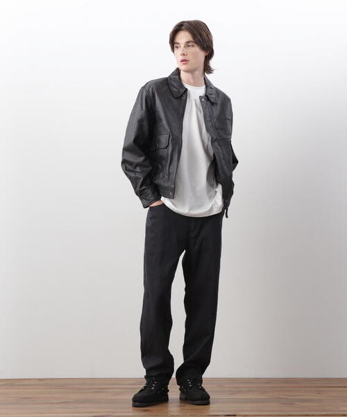 MANASTASH（マナスタッシュ）の「MANASTASH/マナスタッシュ/LEATHER MOTOR BLOUSON/レザーモーターブルゾン（ブルゾン・メンズ・ブラック・M/L/XL）」の17枚目の写真