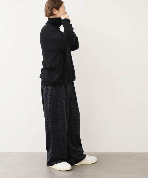 journal standard luxe レオパードサテン イージーパンツ JOURNAL STANDARD LUXE（ジャーナルスタンダード ラックス）の