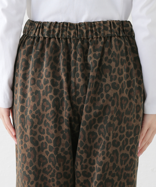 journal standard luxe レオパードサテン イージーパンツ JOURNAL STANDARD LUXE（ジャーナルスタンダード ラックス）の