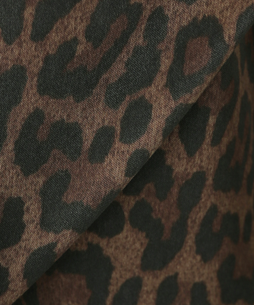 JOURNAL STANDARD LUXE（ジャーナルスタンダード　ラックス）の「《追加》レオパードサテン イージーパンツ（その他パンツ・レディース・チャコールグレー/ブラウン・FREE）」の13枚目の写真