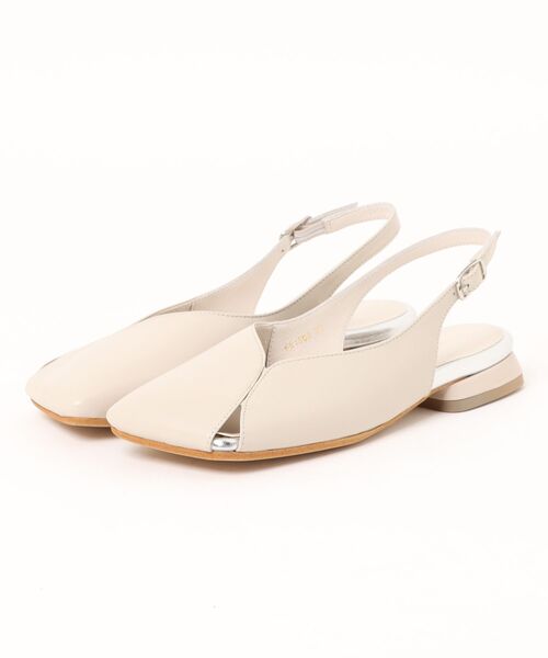 HIMIKO(ヒミコ)の「【Made in Japan】【HIMIKO】ワイドスクエアトゥスリングバックパンプス/651503(パンプス・レディース・ブラック/シルバー/アイボリー・22.5cm/23.5cm/24.5cm/23.0cm/24.0cm/22.0cm/25.0cm)」の17枚目の写真