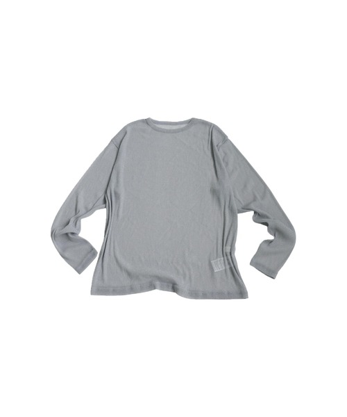 antiqua（アンティカ）の「シアーグリッタートップス（Tシャツ/カットソー・レディース・ライトグレー/グリーン系その他/ベージュ・R/P）」の12枚目の写真