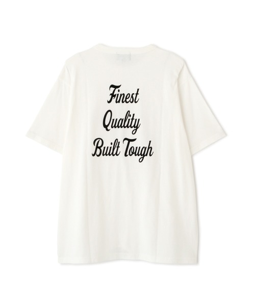 Schott(ショット)の「Schott/ショット/PIGMENT T-SHIRT FLOCKY BULLDOG/ピグメント Tシャツ フロッキーブルドッグ(Tシャツ/カットソー・メンズ・ホワイト/ブラック/ベージュ・XL/L/M/2XL)」の20枚目の写真