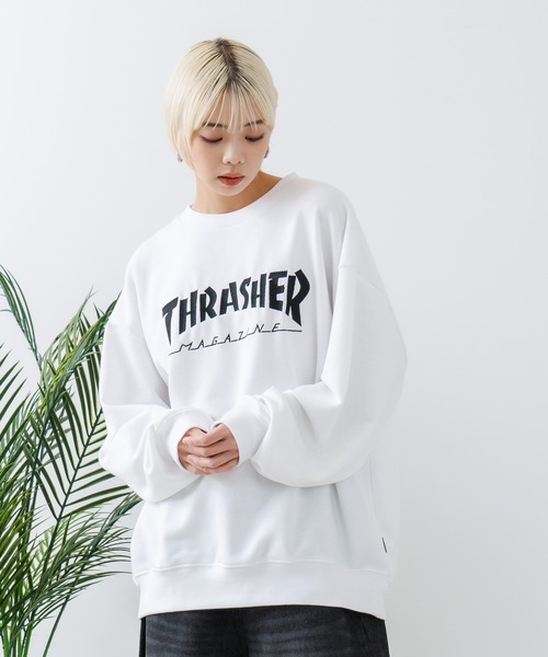 セール】【THRASHER/スラッシャー】ヘビーウェイト マガジンロゴ