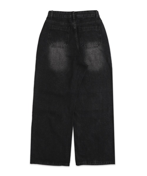 WEGO（ウィゴー）の「WEGO/パラシュートデニムパンツ（デニムパンツ・メンズ・スカイブルー/ブラック系3・FREE）」の10枚目の写真