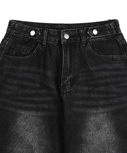 WEGO（ウィゴー）の「WEGO/パラシュートデニムパンツ（デニムパンツ・メンズ・スカイブルー/ブラック系3・FREE）」の9枚目の写真