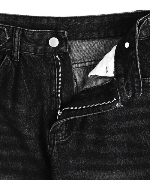 WEGO（ウィゴー）の「WEGO/パラシュートデニムパンツ（デニムパンツ・メンズ・スカイブルー/ブラック系3・FREE）」の8枚目の写真