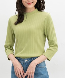 【UVカット】7分袖ハイネックTシャツ