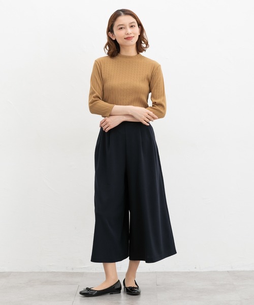 Honey UVカット】7分袖ハイネックTシャツ（Tシャツ/カットソー）｜Honeys