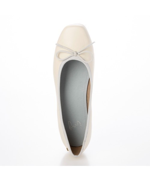 ing（イング）の「リラックスバレエシューズ（バレエシューズ・レディース・シルバー系その他7/イエロー/ブラック系その他/アイボリー/ブラック/アンティークゴールド/霜降りグレー・24cm/23.5cm/23cm/22.5cm/25cm/24.5cm）」の12枚目の写真