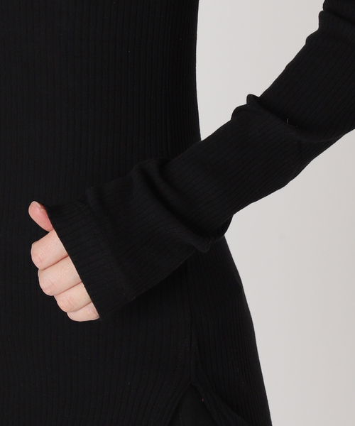 JOURNAL STANDARD（ジャーナルスタンダード）の「《追加》シアーテレコヘンリーネックプルオーバー（Tシャツ/カットソー・レディース・ピンク/ブラック/ベージュ/ライトグレー・FREE）」の18枚目の写真