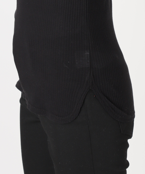 JOURNAL STANDARD（ジャーナルスタンダード）の「《追加》シアーテレコヘンリーネックプルオーバー（Tシャツ/カットソー・レディース・ピンク/ブラック/ベージュ/ライトグレー・FREE）」の19枚目の写真