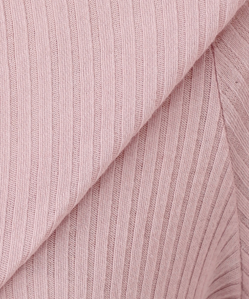 JOURNAL STANDARD（ジャーナルスタンダード）の「《追加》シアーテレコヘンリーネックプルオーバー（Tシャツ/カットソー・レディース・ピンク/ブラック/ベージュ/ライトグレー・FREE）」の5枚目の写真