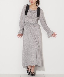 ジルバイジルスチュアート　ロングワンピース　白　春　夏　ワンピース　レディース JILL by JILL STUART｜ジル バイ ジル スチュアートのワンピース