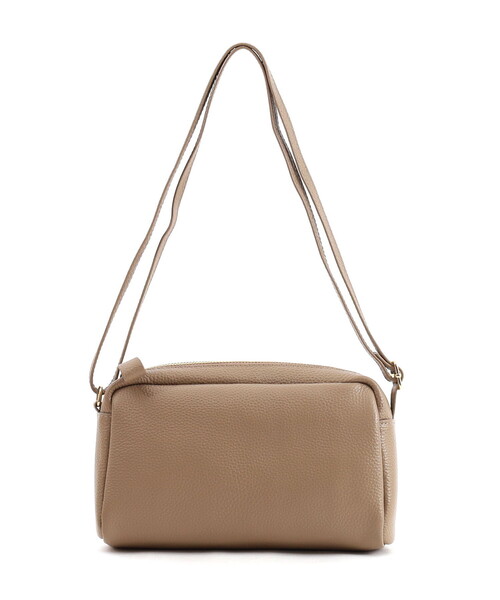 COOCO（クーコ）の「【牛革】シュリンクレザー横型ＢＯＸショルダーバッグ（ショルダーバッグ・レディース・オフホワイト/シルバー/ライトピンク/ブラック/グレー系/ブルー・FREE）」の11枚目の写真