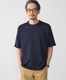 SHIPS:〈洗濯機可能〉18ゲージ ポリエステル ライト リラックス Tシャツ