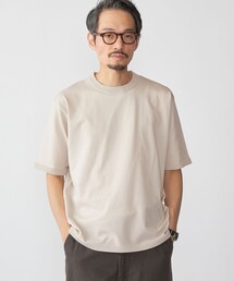 SHIPS:〈洗濯機可能〉18ゲージ ポリエステル ライト リラックス Tシャツ