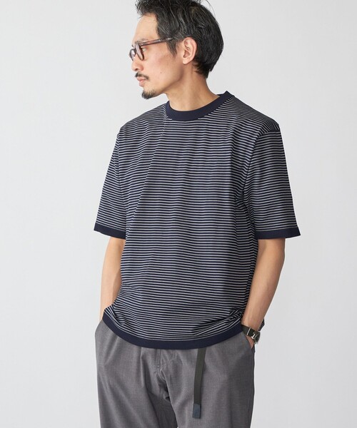 SHIPS(シップス)の「SHIPS:〈洗濯機可能〉18ゲージ ポリエステル ライト リラックス Tシャツ(Tシャツ/カットソー・メンズ・ライトグレー/ホワイト/ネイビー/ダークブルー・SMALL/X-LARGE/LARGE/MEDIUM)」の18枚目の写真