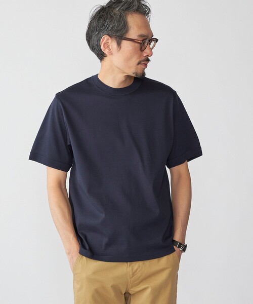SHIPS(シップス)の「SHIPS:〈洗濯機可能〉18ゲージ ポリエステル ライト リラックス Tシャツ(Tシャツ/カットソー・メンズ・ライトグレー/ホワイト/ネイビー/ダークブルー・SMALL/X-LARGE/LARGE/MEDIUM)」の19枚目の写真