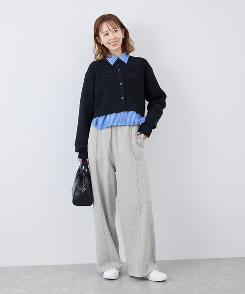 セール】ロゴ刺繍入りワイドスウェットパンツ（その他パンツ
