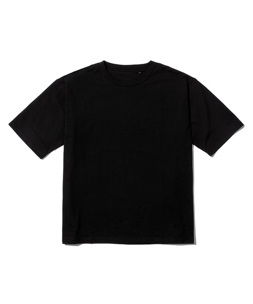 1chaku.(イッチャク)の「organic cotton Tee "WIDE"(Tシャツ/カットソー・レディース・ホワイト/ブラック・S/M/L/XL)」の2枚目の写真