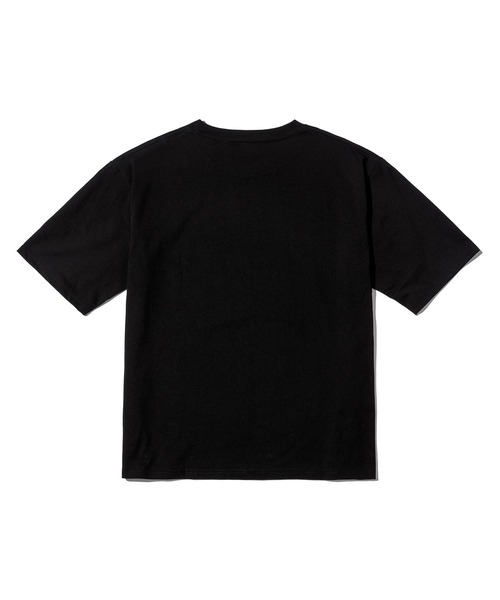 1chaku.(イッチャク)の「organic cotton Tee "WIDE"(Tシャツ/カットソー・レディース・ホワイト/ブラック・S/M/L/XL)」の4枚目の写真