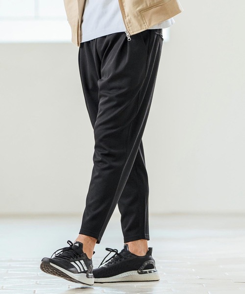 Magine(マージン)の「mp13236- Tricot Mesh Darts Design Tapered Pants テーパードパンツ(その他パンツ・メンズ・ネイビー/オフホワイト/ブラック・44/46/48)」の17枚目の写真