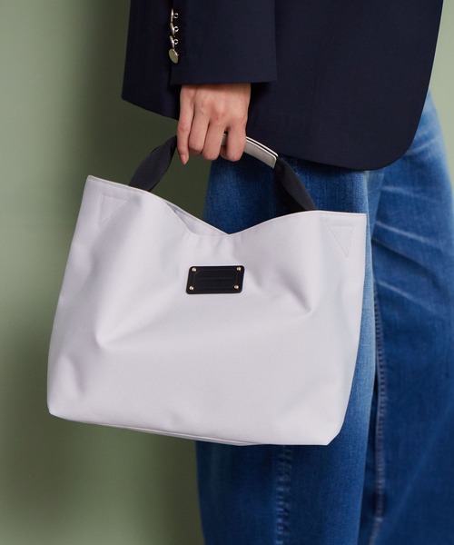 BARNYARDSTORM（バンヤードストーム）の「BARNYARDSTORM /  【新色登場】キレイめハンドルトート/撥水【WEB限定カラー】（トートバッグ・レディース・アイボリー/レオパード/ネイビー/カーキオリーブ/キャメル/ボルドー/ピンク/グリーン・FREE）」の11枚目の写真