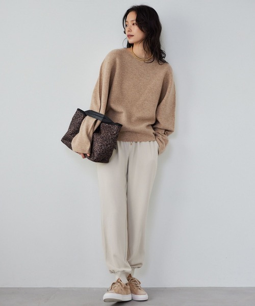 BARNYARDSTORM（バンヤードストーム）の「BARNYARDSTORM /  【新色登場】キレイめハンドルトート/撥水【WEB限定カラー】（トートバッグ・レディース・アイボリー/レオパード/ネイビー/カーキオリーブ/キャメル/ボルドー/ピンク/グリーン・FREE）」の17枚目の写真